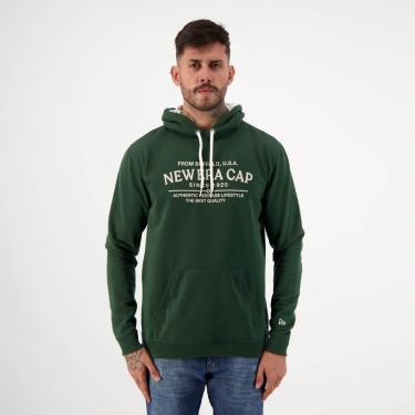 Imagem de Moletom New Era Classic Authentic Verde Escuro-Masculino