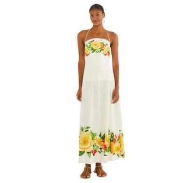 Imagem de Vestido Longo Farm Rio Floral Picnic-Feminino
