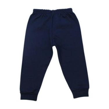 Imagem de Calça Moletom Infantil Flanelada Lisa com Punho 1 ao 3 Kyly-Masculino