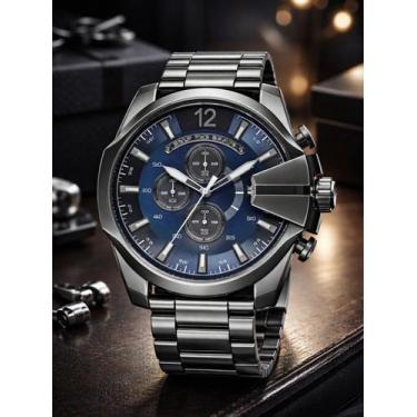 Imagem de Relógio Masculino Diesel Dz4329 Completo Cared, Manual, Cx e NotaF