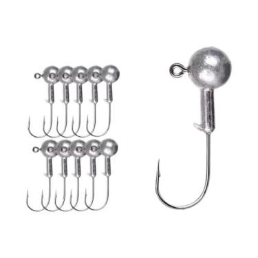 Imagem de Caixa De Anzóis Jig Head Lurestiker 1g-28g Para Iscas Artificiais Flex