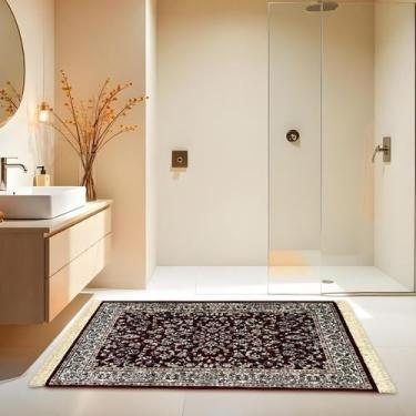 Imagem de 1 Tapete Banheiro Belga Grande Absorve Es Cl 100 x 140 Vr - IDEALIZA, 
