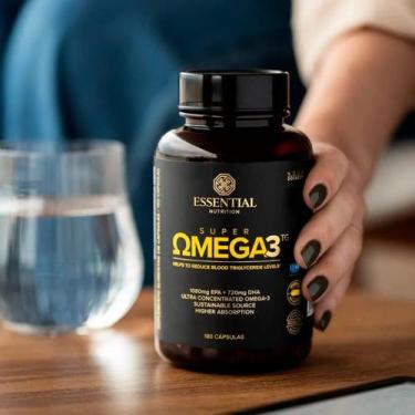 Imagem de Super omega3 tg com 180 capsulas original suplemento saudável - Beleza