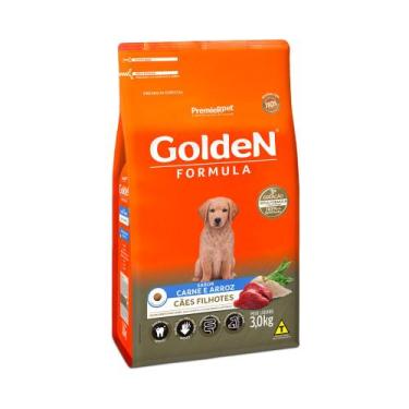 Imagem de Ração Golden Fórmula para Cães Filhotes Sabor Carne e Arroz 3kg - prem