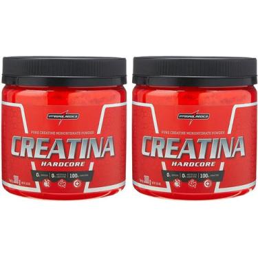 Imagem de Kit c/ 2 creatina pura creapure 300g integralmedica creatine - INTEGRA