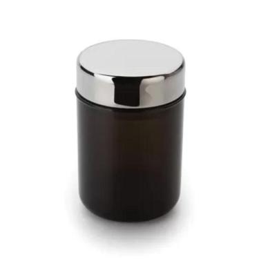 Imagem de Porta cotonete/algodão onix preto - forma - Brinox