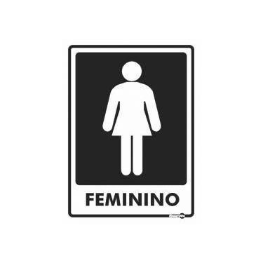 Imagem de Placa Feminino PS65 15X20 - EncartAle