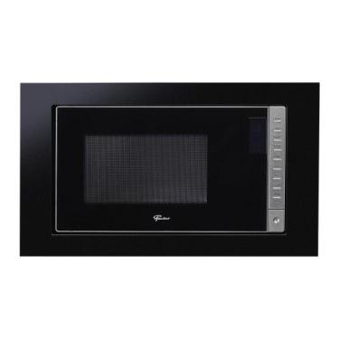Imagem de Micro-ondas de Embutir Fischer Fit Line 25L Preto, Preto, 220V