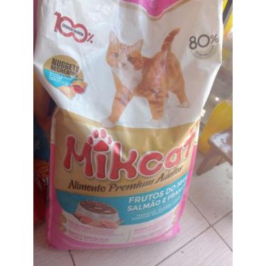 Imagem de Ração para gato mikcat ração Premium - Mikcat frutos do mar gato