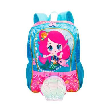 Imagem de Mochila Sestini Com Bolsa Y Anime Azul