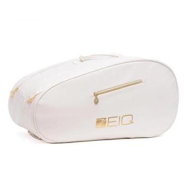 Imagem de Raqueteira Zeiq  Hummel Off White
