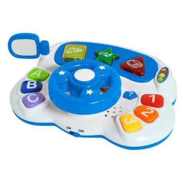Imagem de Volante Infantil Bibi Baby Guta Guit Educativo Com Sons Luzes e Musica