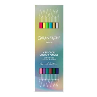 Imagem de Lápis de Cor Caran d'+Chr(39)+'Ache Prismalo Bicolor Claim Your Style 