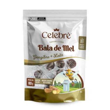 Imagem de Bala Mel Celebre GENGIBRE 80g
