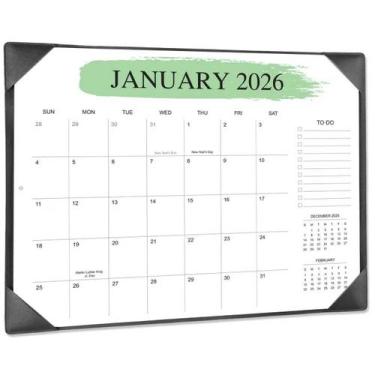 Imagem de Calendário de Mesa Telihao 2026-2027 56 x 43 cm, Bloco Grande