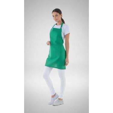 Imagem de Avental Frontal com Bolso e Ajuste em Tecido Resistente - Congratulati