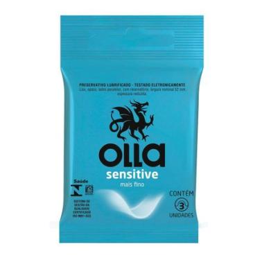 Imagem de Preservativo Olla Sensitive 3 unidades Olla