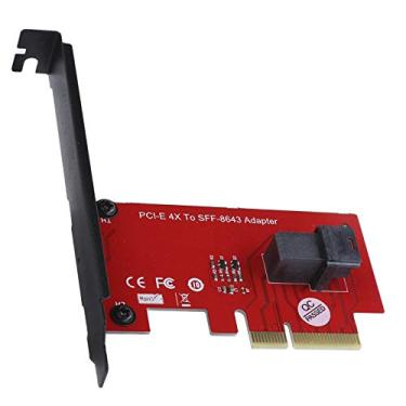 Imagem de Compra Maluca Conversor Card, Plug and Play Prático Adaptador PCI Express 4X, Mini Casa Estável para Computador Desktop Escritório