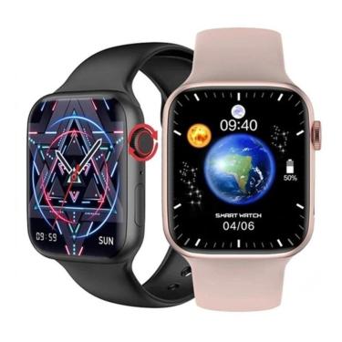 Imagem de Relógio Smartwatch W28 Pro Série 8 Lançamento 2023 Original Induçao Siri Nfc Watch 8-Unissex