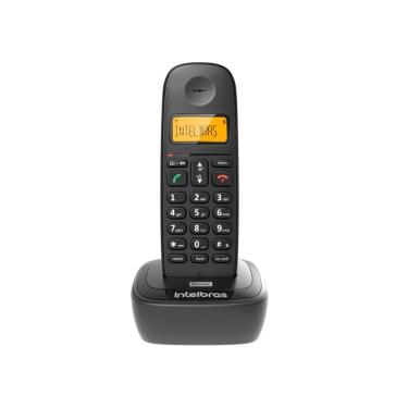 Imagem de Ramal sem Fio Intelbras TS 2511 - DECT 6.0 - com Agenda e Identificador de Chamadas - Preto