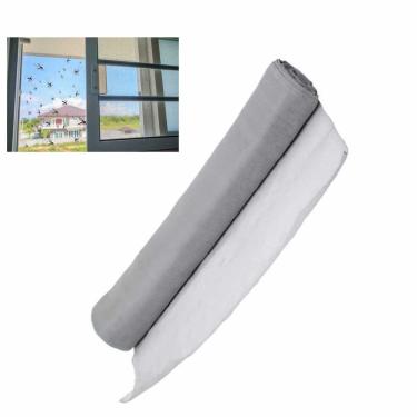 Imagem de Tela Mosquiteiro Inseto Mosquito Rolo 25 Metros Janela Porta Proteçao Resistente