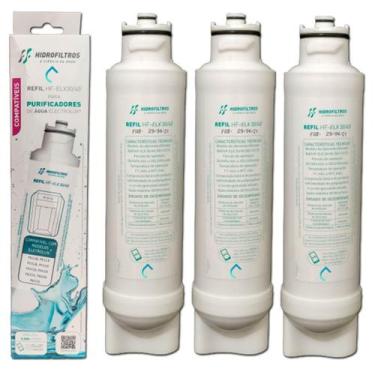 Imagem de Refil Filtro Electrolux Compatível Pe11B Pe11X Pa21G 3Un - Hidrofiltro