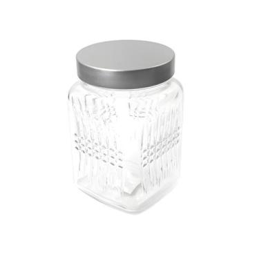 Imagem de Pote De Vidro Tampa Hermética Condimento Mantimento 950ml - CASAMBIENT