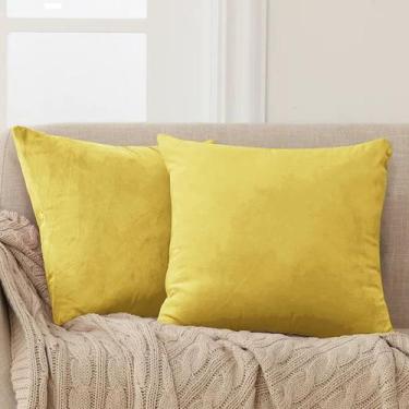 Imagem de Capa de Almofada Suede Animalle 50x50cm Ouro - FASTLAR
