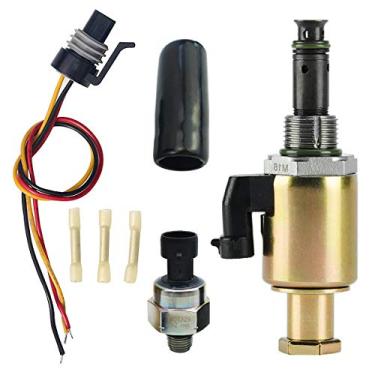 Imagem de Sensor regulador de pressão de injeção de combustível 7.3L, válvula IPR e controle ICP com conector elétrico Sensor de chicote de fios para Ford F-250 F-350 F-450 F-550 F-650 F-750 E-350 E-450 E-550,