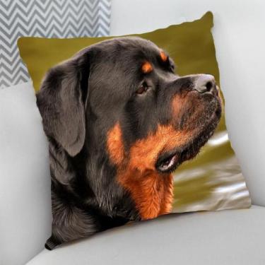 Imagem de Almofada Decorativa Cheia c/ Zíper 40x40 Dog Pet Cachorro Cão - Deluzz