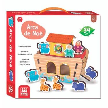 Imagem de Quebra Cabeça Arca De Noé Nig Brinquedos