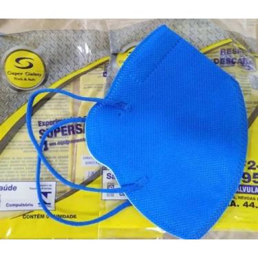 Imagem de Kit Com 10 Máscaras de Proteção Respiratória Hospitalar PFF2 N95 Super