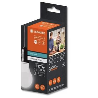 Imagem de Kit 135 lampadas led cla100 17w 4000k 1521lm e27 - osram - LEDVANCE/OS