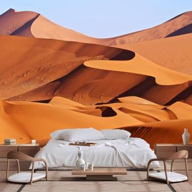 Imagem de Lcythiazole Mural de papel de parede personalizado Deserto de Sonora EUA foto de paisagem autoadesivo removível e decoração de parede de artesanato doméstico para sala de estar e quarto