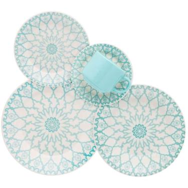 Imagem de Aparelho De Jantar/Chá 20 Peças Biona Donna Mandala Oxford