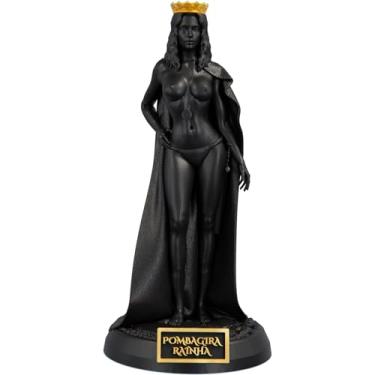 Imagem de Estátua Pombagira Rainha Imagem Umbanda Candomblé (Cor Aurum Noctis)