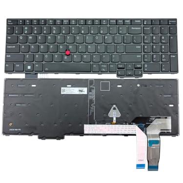 Imagem de BestParts Teclado de laptop layout dos EUA com substituição TrackPoint para Lenovo Thinkpad L15 Gen3 Gen4 T16 Gen1 Gen2 P16s Gen1 Gen2 P16v Gen1 Gen2 5N21K05004 5N21D93612 5N21D93760 5N21K00 5152