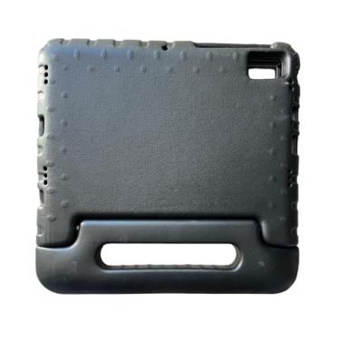 Imagem de Capa Infantil Maleta Compatível Para Ipad 10 10.9'' A2696 A2757 A2777 2022 / Ipad (A16) A3354 A3355 A3356 2025 PRETO,Anti imapcto,EVA, Emborrachada, Leve