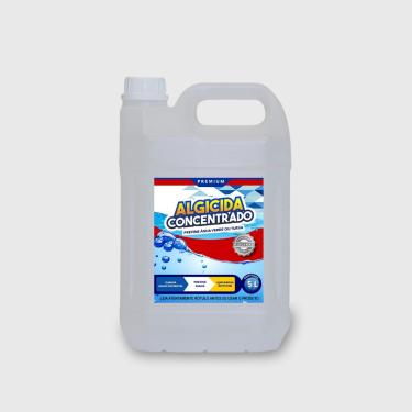 Imagem de Algicida Concentrado Premium para Piscina Fórmula de Ação Rápida 1L e 5L (5 Litros)