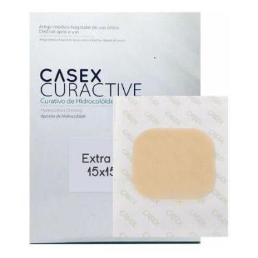 Imagem de Curativo Casex Hidrocoloide Extra Fino 15cm x 15cm Casex 1 Unidade