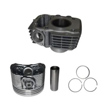 Imagem de 01 Kit Cilindro Mahle Metal Leve Honda NXR 125 0.1 2V 2010 A 2022 - MA