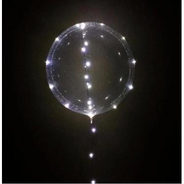 Imagem de Balão Bubble LED Cores - PartiuFesta