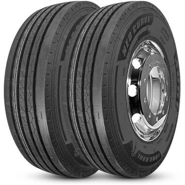 Imagem de 2 Pneu Aro 22.5 275/80R22.5 Xbri Neo Curve P1 149/146L 16PR