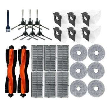 Imagem de Mop Cloth Dust Bags Parts Compatible With Dreame L10s Pro Ultra Heat / X30 Ultra / X30 Pro Vacuum Cleaner Hepa Filter Roller Side Brush(Set25)