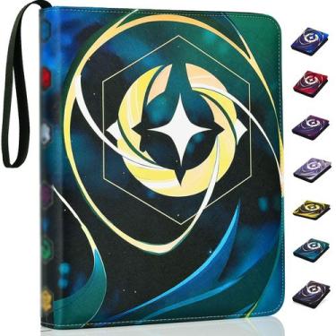 Imagem de Encadernador de cartas colecionáveis KarlyPro Premium 990-Pocket Green