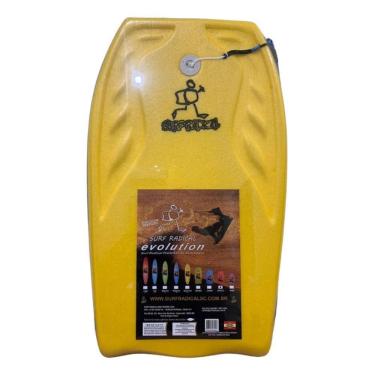 Imagem de Prancha De Surf Bodyboard Surf Radical Grande Bb04 100x53 Cm Cor Amarelo