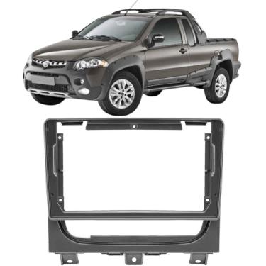 Imagem de Moldura 9 Polegadas Strada Adventure Trekking Working 2013 à 2020 Grafite Painel Central Multimidia