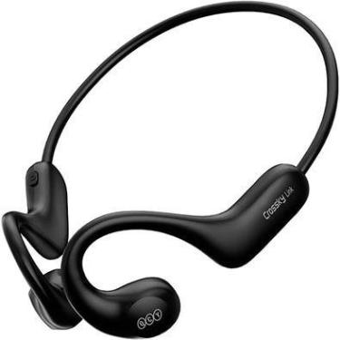 Imagem de Fone De Ouvido Bluetooth Qcy Crossky Link Ipx6 Baixa Latência - Midnight Black