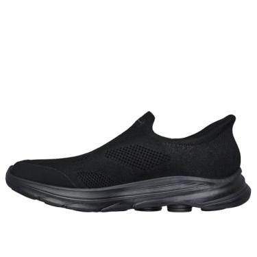 Imagem de Skechers Tênis masculino Go Walk 8 Pelayo Hands Free Slip-in, Preto, 46