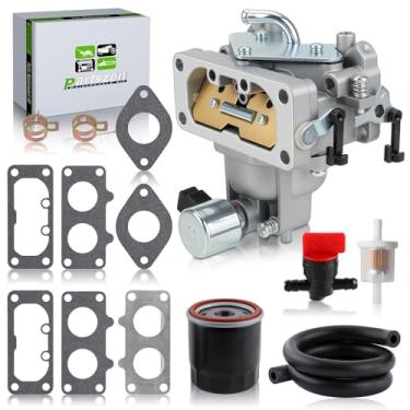 Imagem de partszen Carburador 15004-1010 para Kawasaki FH721V FH641V FH661V FH721V FX850V 22 HP Kit de motor com filtro de óleo combustível